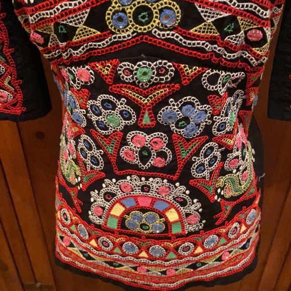 BCBGMaxAzria timeless boho backless top*** - Picture 5 of 7